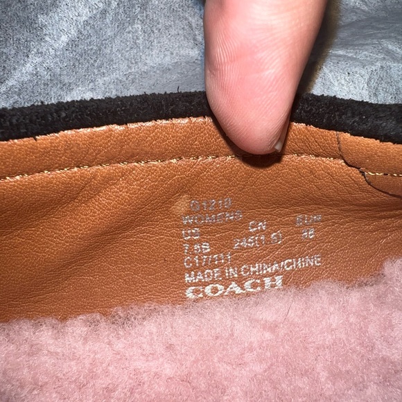 Coach Black Rex Shoes - Picture 4 of 4